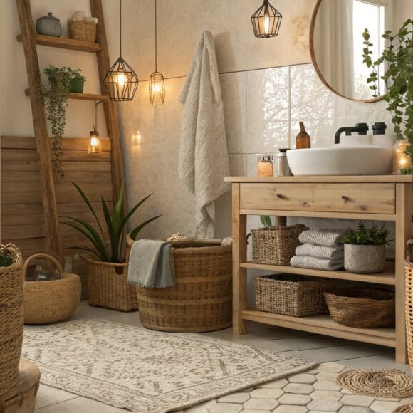 boho bathroom ideas