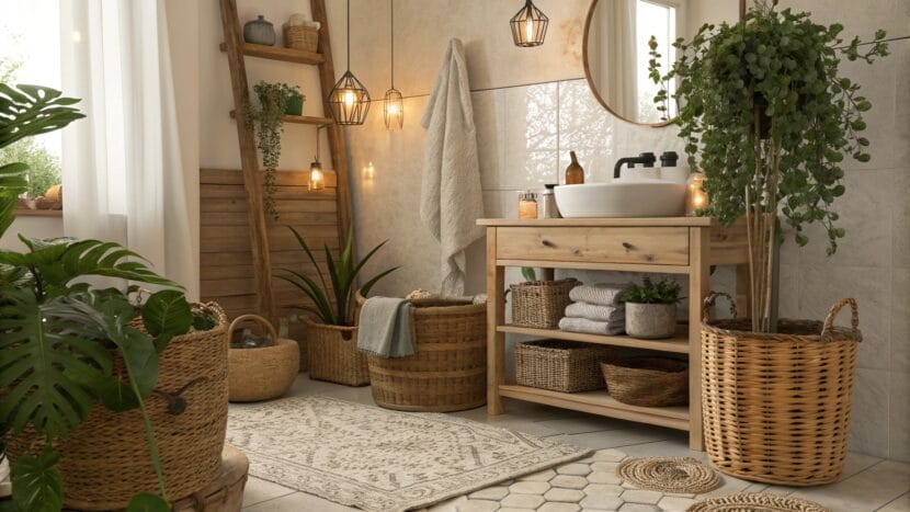 boho bathroom ideas