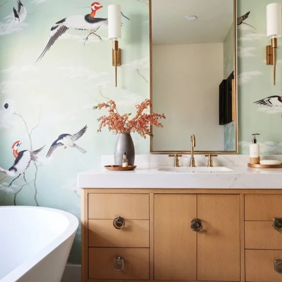 budget modern bathroom makeover