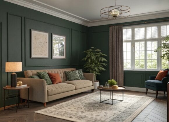 Dark Green Living Room Ideas for Instant Elegance