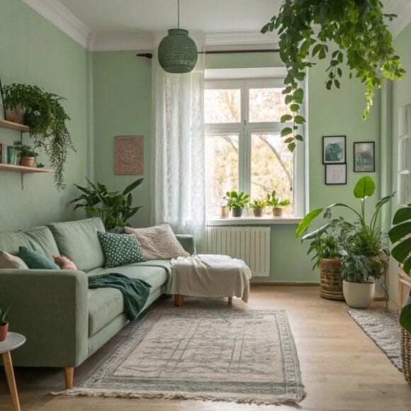 Green Living Room Ideas to Refresh Your Space