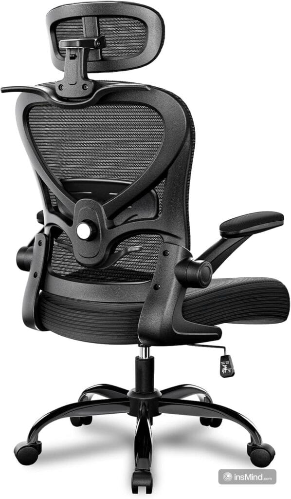 Office Chair with Headrest 3D