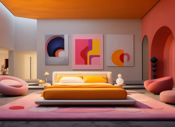 Soft Geometry Living Rooms: The New Minimalist Winter Trend soft geometry living room