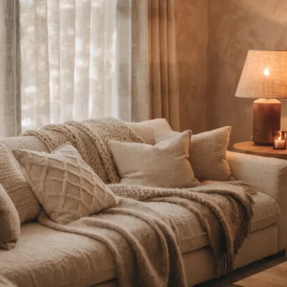 Warm Living Room Ideas for Cozy Winter Days