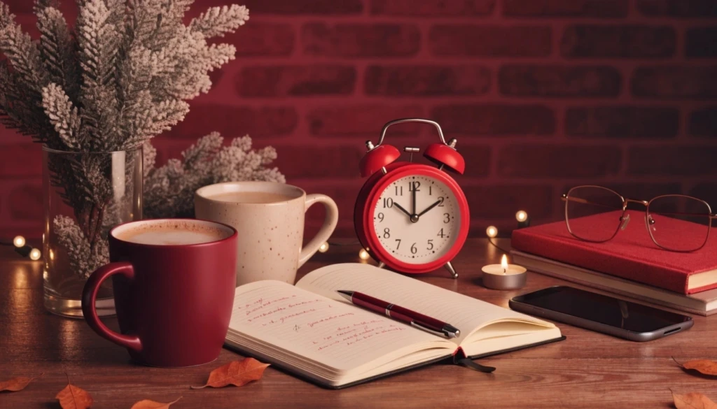 Inspiring cozy winter desk decor ideas with stylish desk accessories for a creative home office.